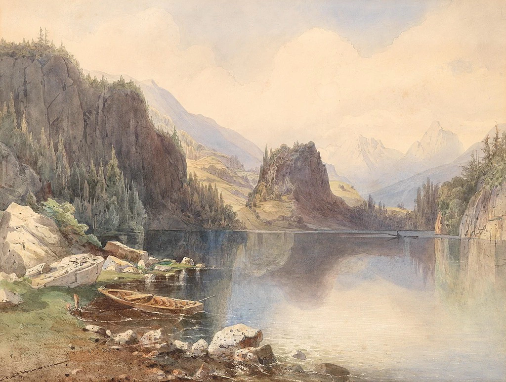 Lago di montagna - Altamann Anton